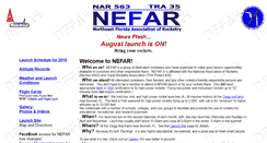 Desktop Screenshot of nefar.net